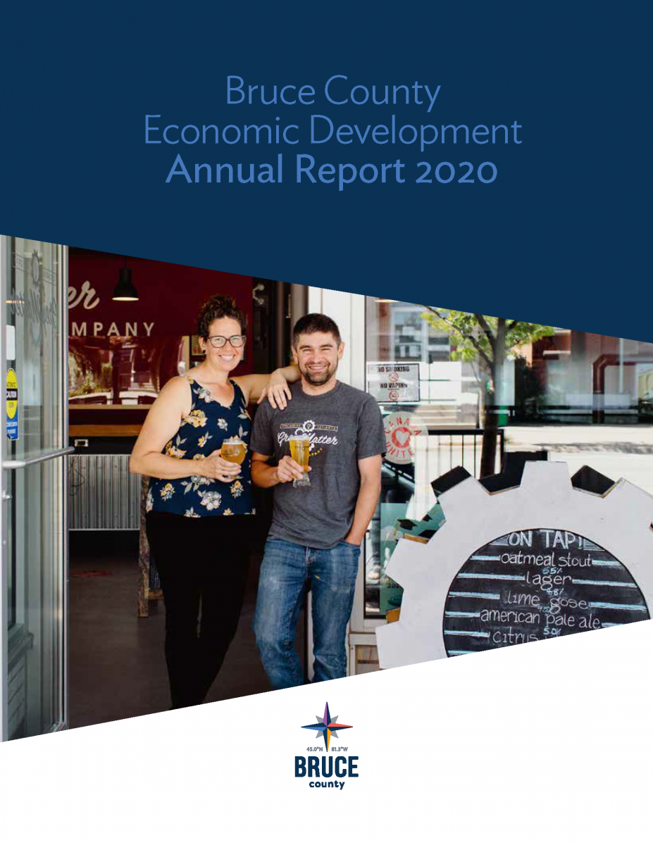 Cover page for Economic Development Annual Report