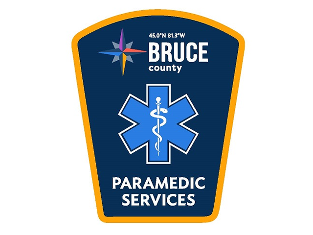 Bruce County Paramedic Services crest.