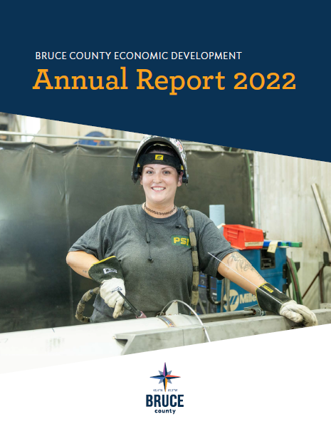 Cover page of Economic Development Annual Report 2022