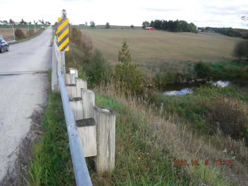 Guardrails Along Bruce Road 6 East 