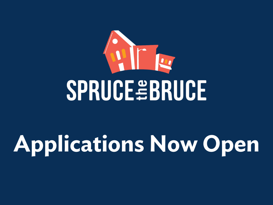 Spruce the Bruce Applications Open