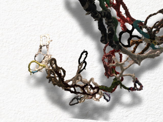 Textile art by Tracey-Mae Chambers