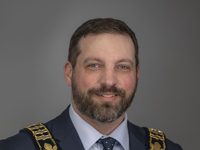 Bruce County Warden Luke Charbonneau