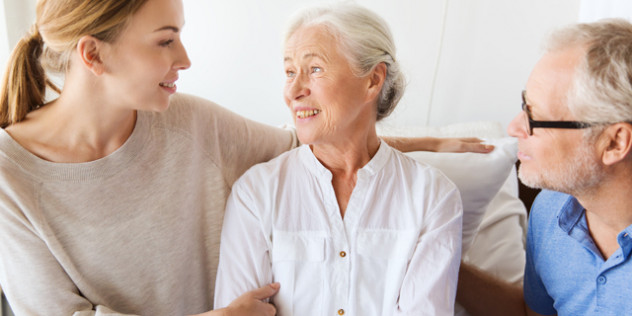 a person receiving health services